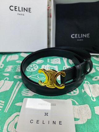 Cinturón Celine Negro