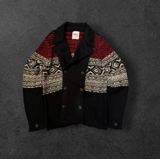 Chaqueta Cardio / Chaquetón de Punto Desigual Étni
