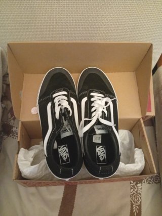 Zapatillas Vans Negras y Blancas