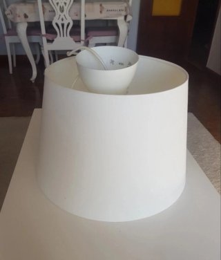 Lámpara IKEA Blanca 44 cm