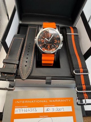 Reloj Hamilton Khaki GMT Full Set