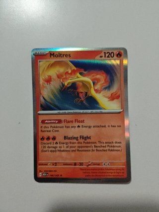 151 Carta Pokémon Moltres 146/165