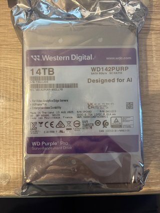 Disco Duro Western Digital Purple Pro 14TB