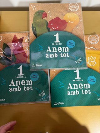 Pack libros 1º Primaria Anaya "Anem amb tot"