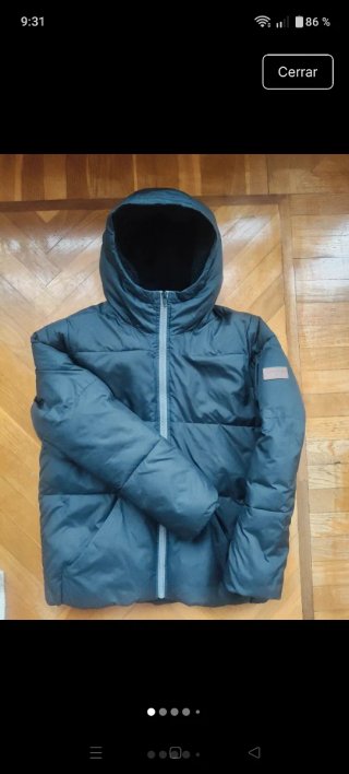 Abrigo Quiksilver Negro