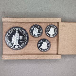 Colección Plata Casa de Borbón 1997 Serie I