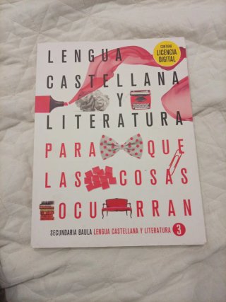 Lengua castellana y literatura 3, Secundaria, P...