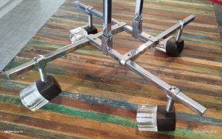 Lámpara de techo con 4 focos
