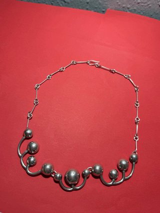 Colgante de Plata con Esferas