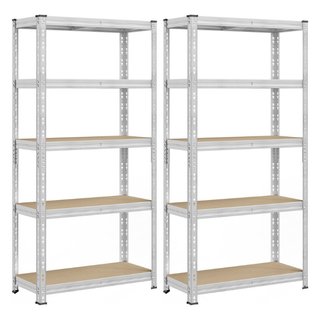 Estanterías y estantes de acero y MDF, 2 de 875 kg