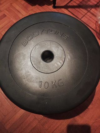 4 Discos de Pesas Bodytone 10kg