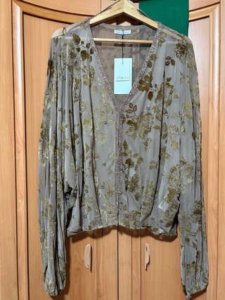 Camisa Zara Estampada Talla M