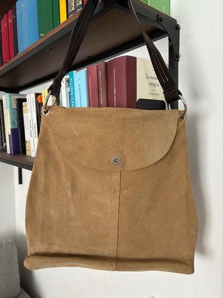 Bolso de Ante Beige