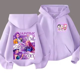 Sudaderas con cremallera K-Pop Huntrax