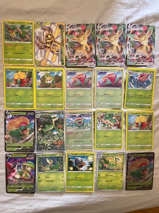 Pack de 20 cartas Pokémon