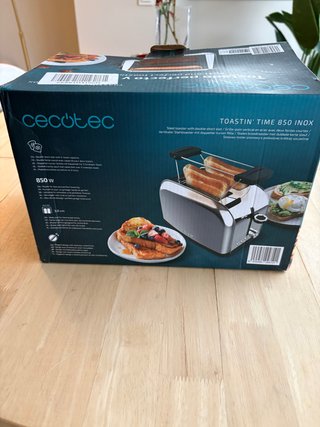 Tostadora Cecotec Toastin' Time 850 Inox