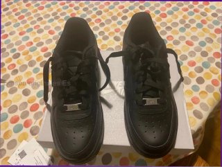 Nike Air Force 1 Low '07 Negras Talla 40.5