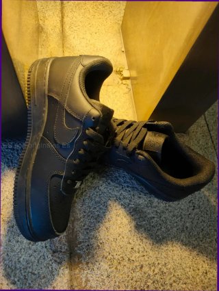 Nike Air Force 1 Low '07 Negras Talla 45