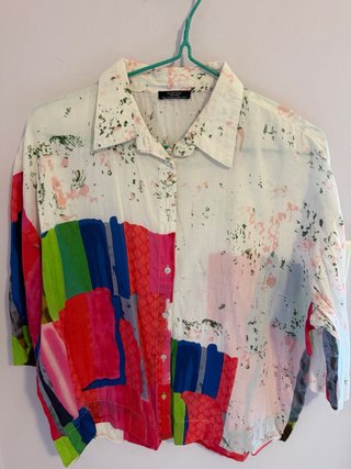Camisa Padró Estampada Talla M