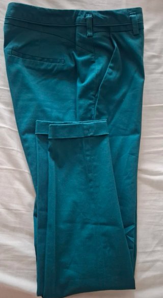 Pantalones de Mujer Color Verde Azulado