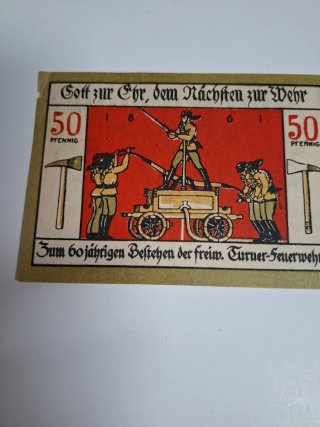 Alemania año 1921. BOMBEROS.