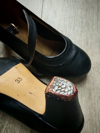Zapatos de Flamenco Negros Talla 33