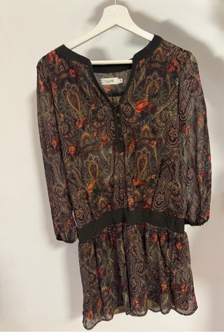 Vestido Almatrichi Estampado Talla M