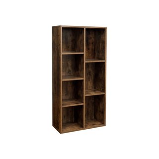 Estantería y librería de aglomerado con 7 casillas