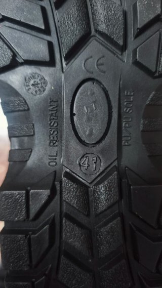 Calzado de trabajo negro talla 41