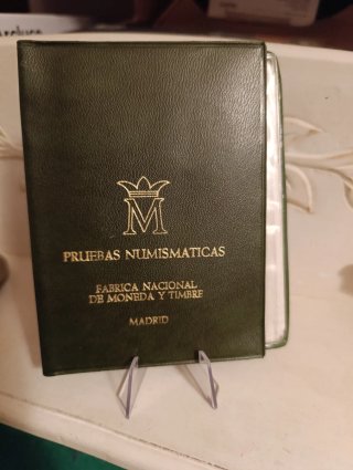 Cartera Pruebas Numismáticas FNMT