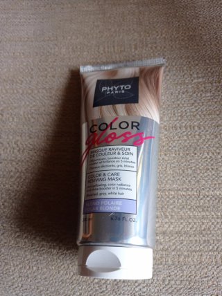 Mascarilla Phyto Paris Color Gloss Blond Polaire