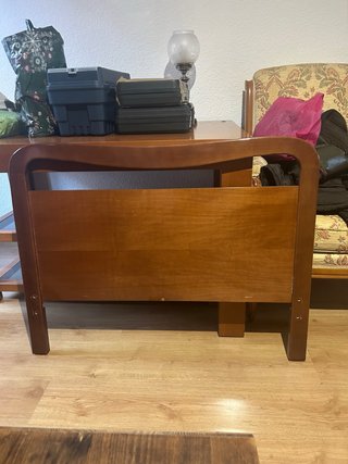 Cabecero de Cama Individual de Madera