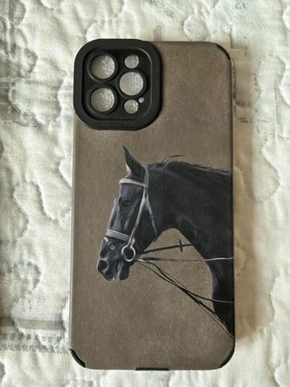 Cover iPhone 12 Pro con design cavallo