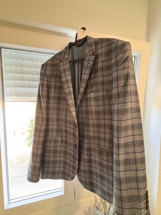 Chaqueta de hombre a cuadros