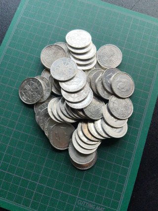 1 kg de Monedas de 100 Pesetas de Plata