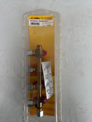 Llave de paso gas Reimo 4 mandos autocaravana