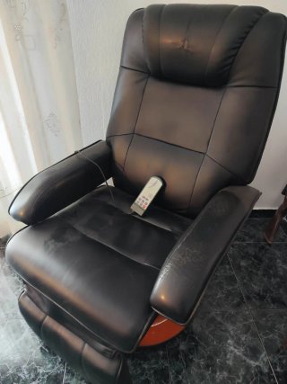 Butaca de masaje negra
