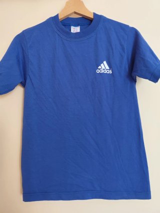Camiseta Adidas Azul Manga Corta Unisex