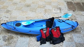 Piragua BIC Bilbao con accesorios