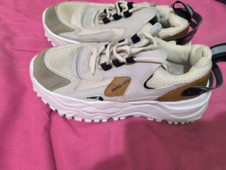 Zapatillas Deportivas Beige Talla 41