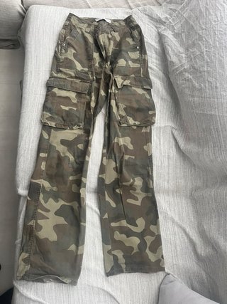 Vaqueros Cargo Camuflaje