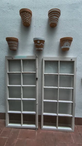 2 Ventanas Antiguas de Palillería