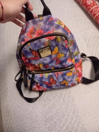 Mochila Paula Rossi Estampado Mariposas