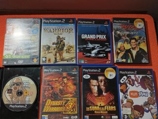 Lote 7 Juegos PS2 +1 Demos mix (PlayStation 2)