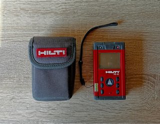 Distanciómetro láser Hilti PD 32 con funda