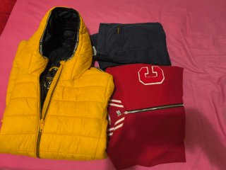 Lote de 3 prendas de ropa