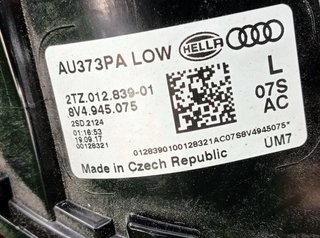 Audi 95353 piloto tras izq interior 8v4945075 a3