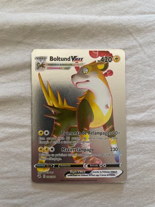 Carta Pokémon Boltund VMAX