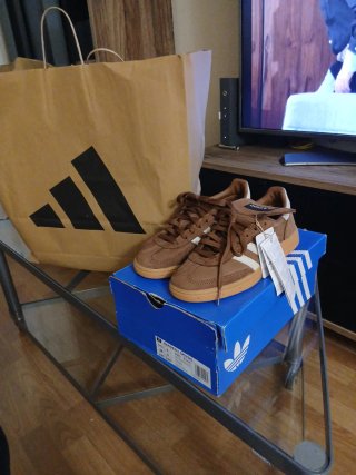 Zapatillas Adidas Handball Spezial Marrones