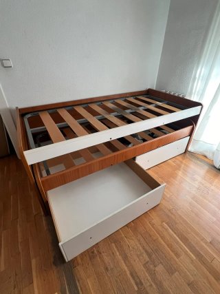 Cama nido con cajones